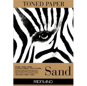 Blok Toned Paper Sand 120g...