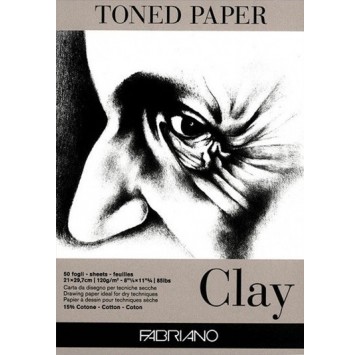 Blok Toned Paper Clay 120g...