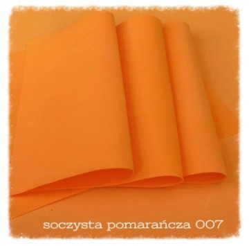 Foamiran pomarańczowy 30x35 cm