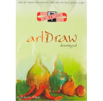 Blok rysunkowy ArtDraw 150g. 50 ark. A4 Koh-i-Noor