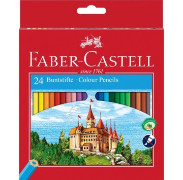 Kredki Zamek 24 kol. Faber Castell