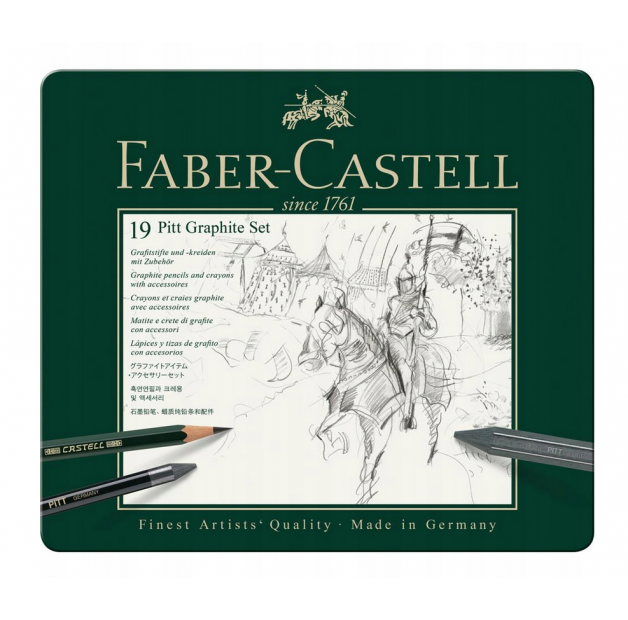 Faber-Castell PITT Graphite Crayon 6B