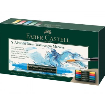 Markery wodne Albrech Durer 5 szt. Faber Castell