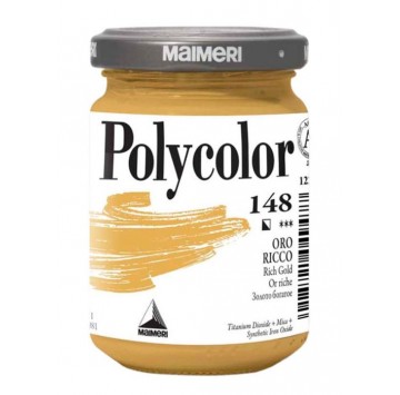 Farba akrylowa Polycolor Maimeri 140 ml 148 Rich gold Złoto