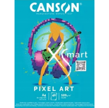 Blok Pixel Art Canson XSmart 40 kartek 120 g