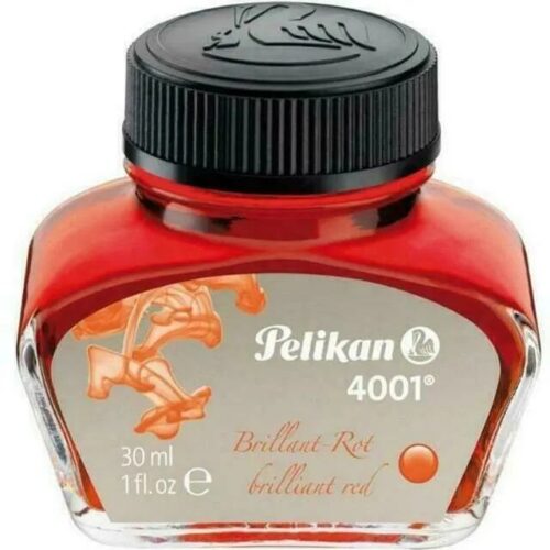 Atrament Pelikan 4001 czerwony 30 ml